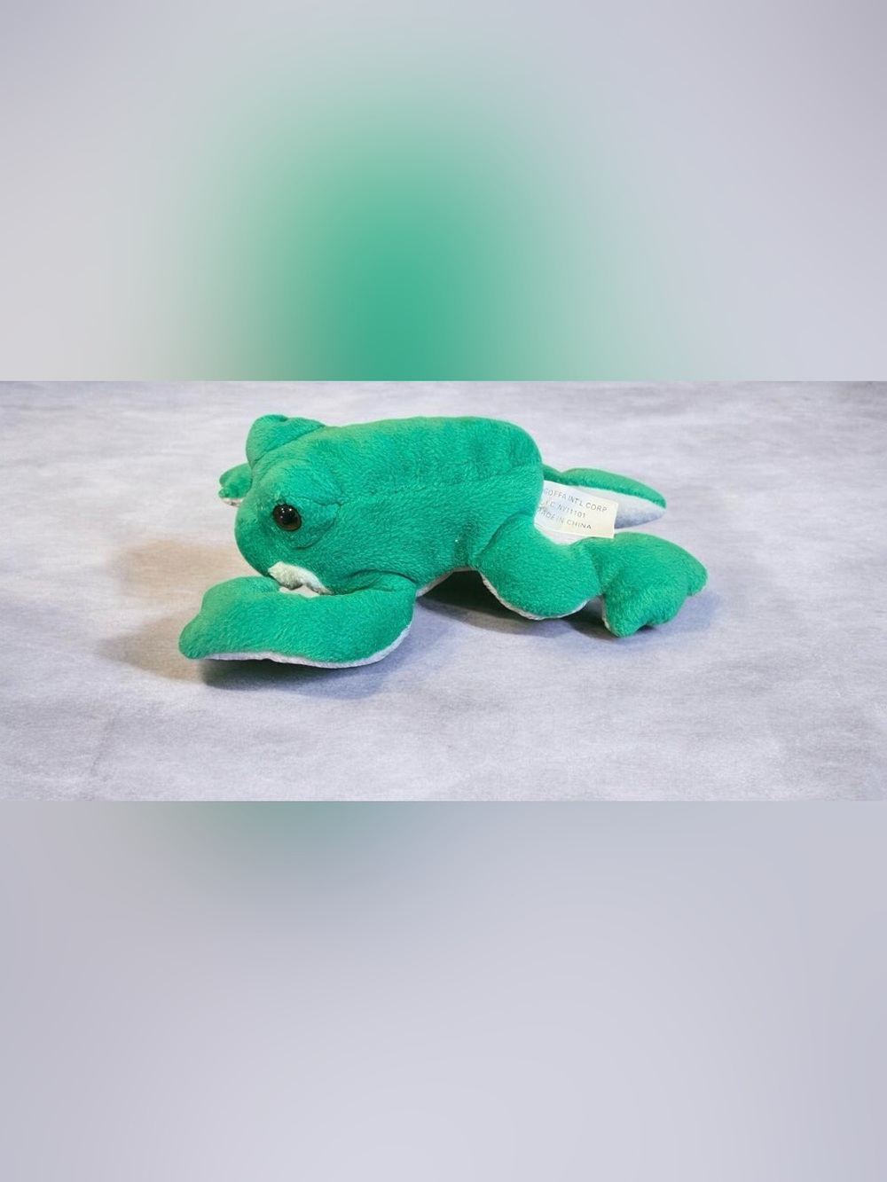 Vintage GOFFA Plush Frog Collectible